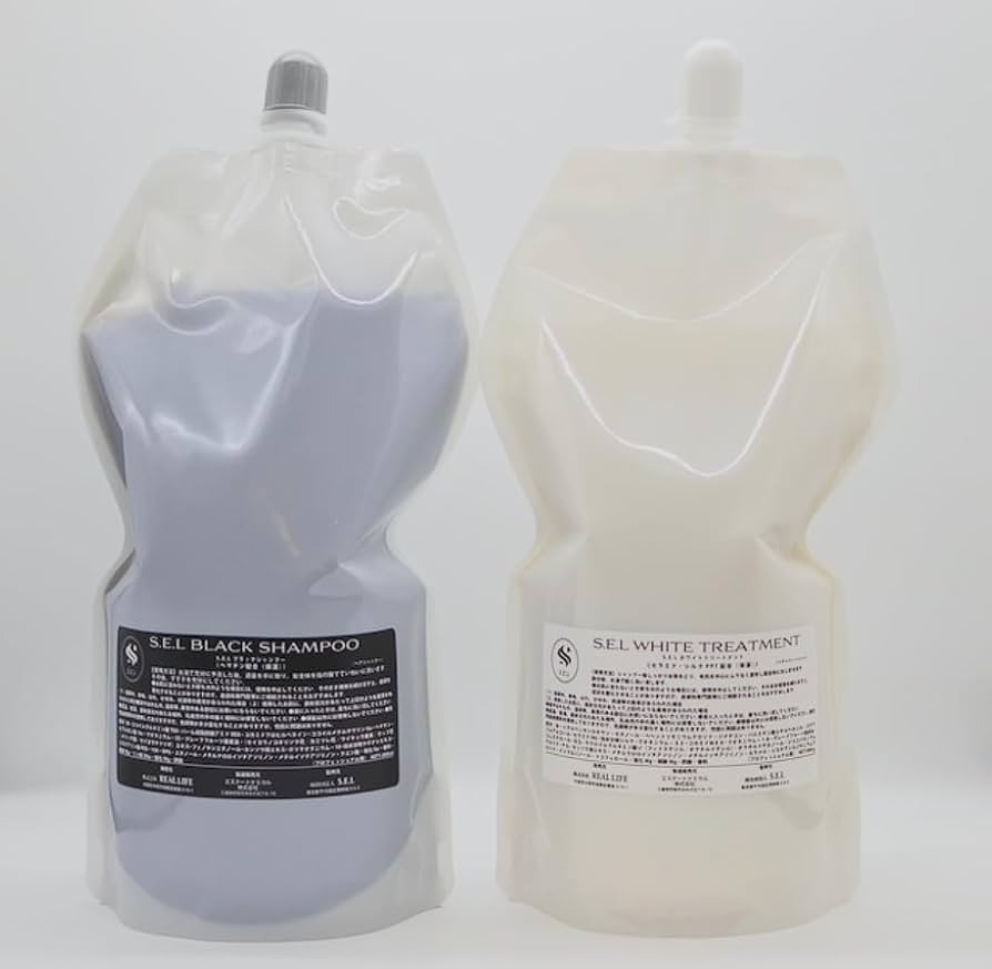 Amazon | SELブラックシャンプー＆ホワイトトリートメント | Generic