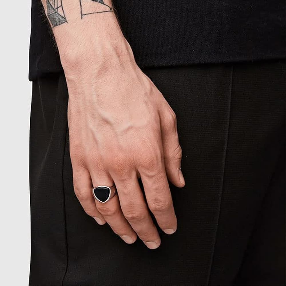 Amazon | [トムウッド] TOMWOOD シールド ブラックオニキス シルバー