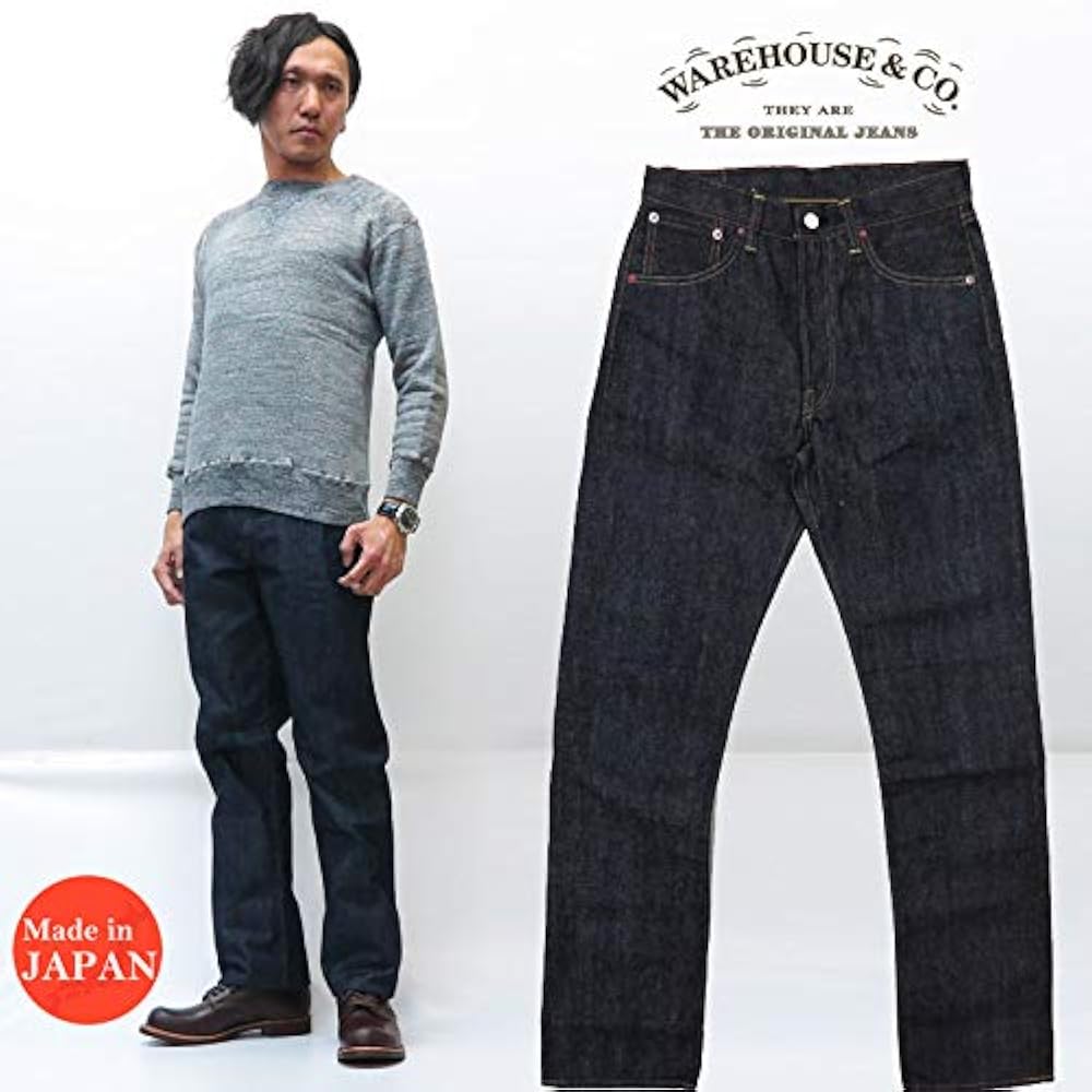 WAREHOUSE_ウェアハウス_1001_ストレートデニム_13.5oz_W38_L32