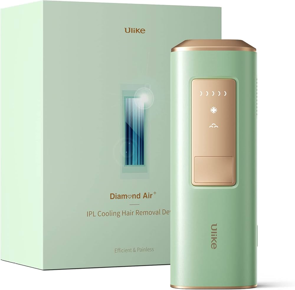 Ulike IPL Hair Removal Device, Hair Remover with Sapphire Diamond