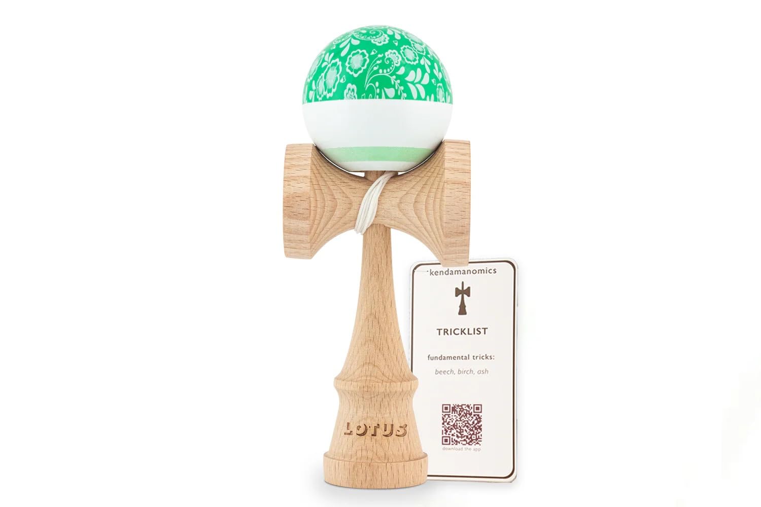 Amazon | LOTUS けん玉 ロータス ブルーム Bloom Kendama (グリーン