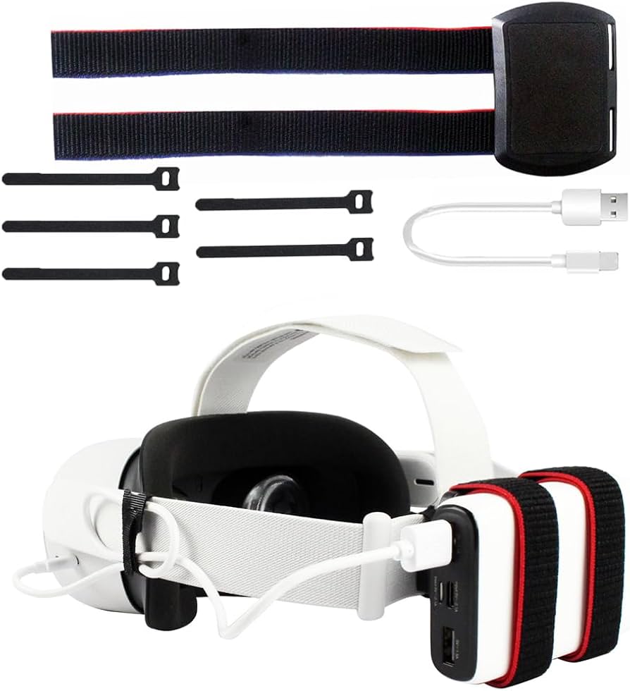 Amazon | バッテリーストラップ for Meta Quest 3 用 VRパワーバンク