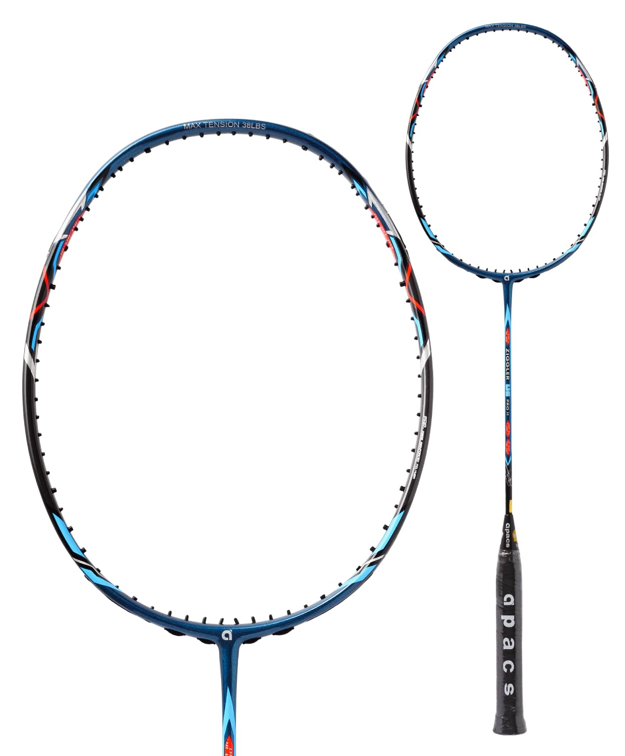 Amazon | [apacs] アパックス バドミントンラケット ジグラーエル