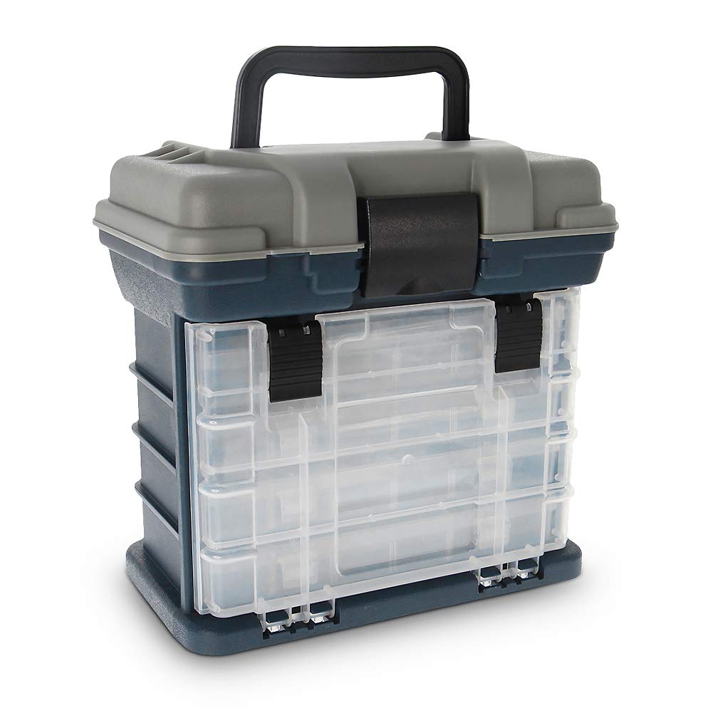 Amazon.co.jp: Croch 大容量 タックルボックス 収納ボックス ルアー