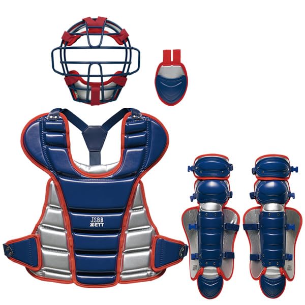 ZETT キャッチャー防具セット JS.BB フリーサイズ&マスク(SSK)ZETT JS