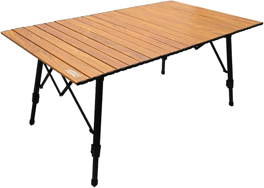 Amazon.co.jp: waku fimac 120×70 アウトドアテーブル キャンプ