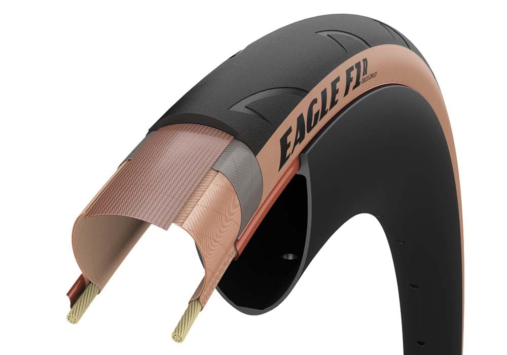 GOODYEAR EAGLE F1 チューブレス 700×25c TAN GOODYEAR EAGLE F1