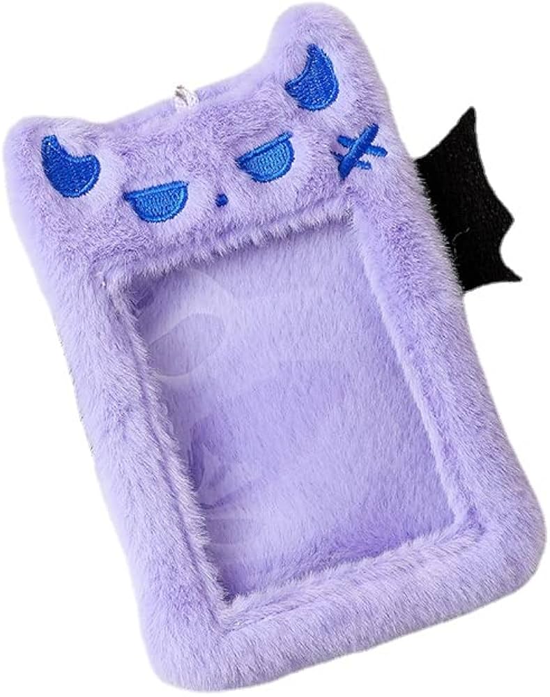 Amazon.com: Kawaii Photocard Holder Keychain Y2K Cute Plush