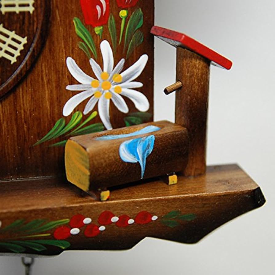 Amazon.co.jp: 【新ムーブメント音量調整付】クォーツ式鳩時計カッコー