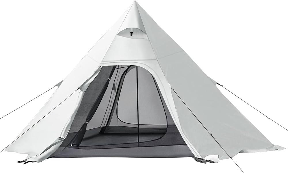 Amazon | モダンデコ ポールテント ワンポール 軽量 UVカット メッシュ