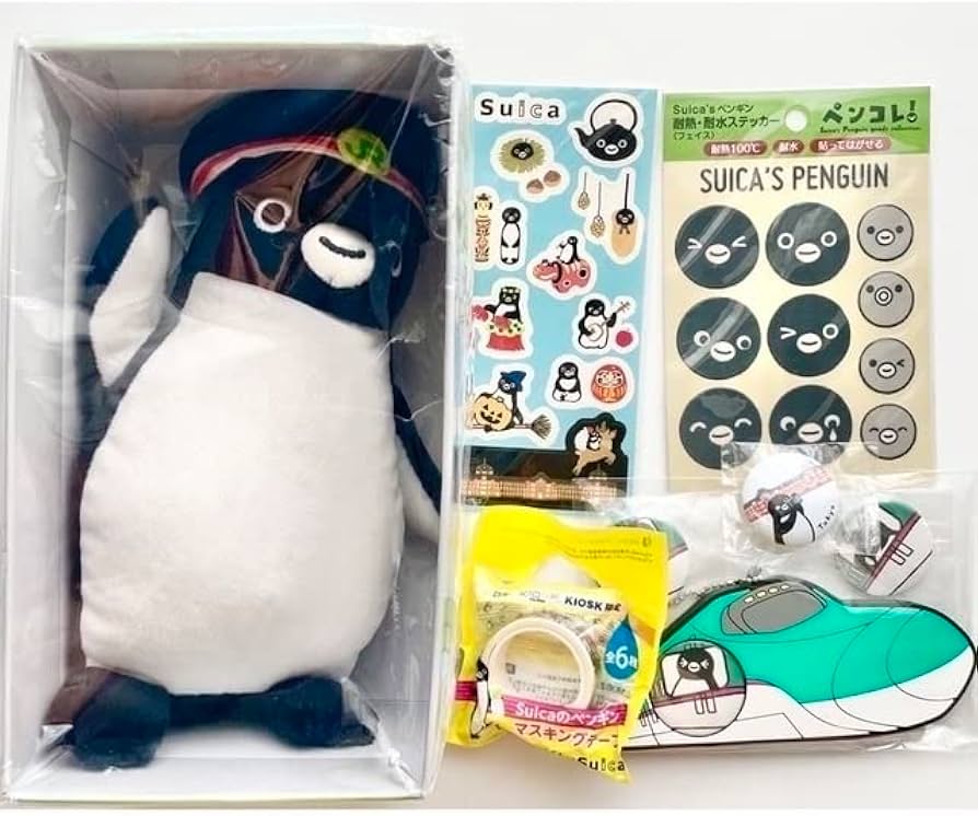 Amazon | Suicaのペンギン 運転手ぬいぐるみ 山手線 駅長 交通系IC