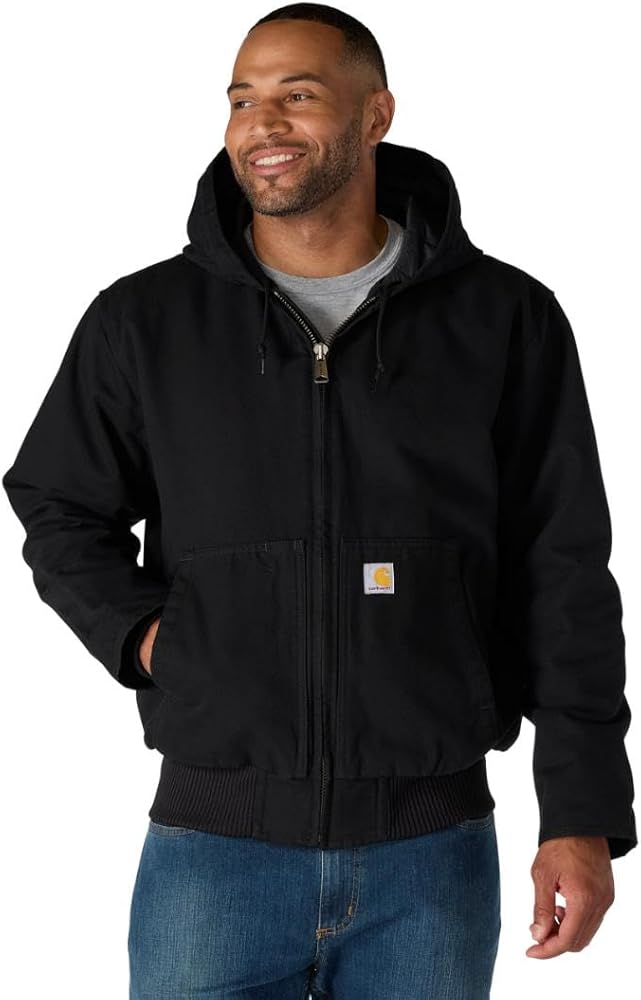 Amazon.com: Carhartt Men's Loose Fit Washed Duck Insulated Active