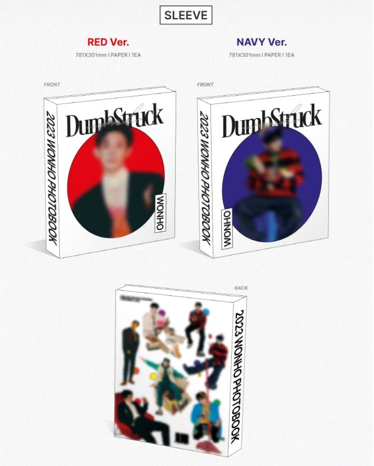 Amazon.co.jp: WONHO - 2023 WONHO PHOTOBOOK 'DUMBSTRUCK' 公式