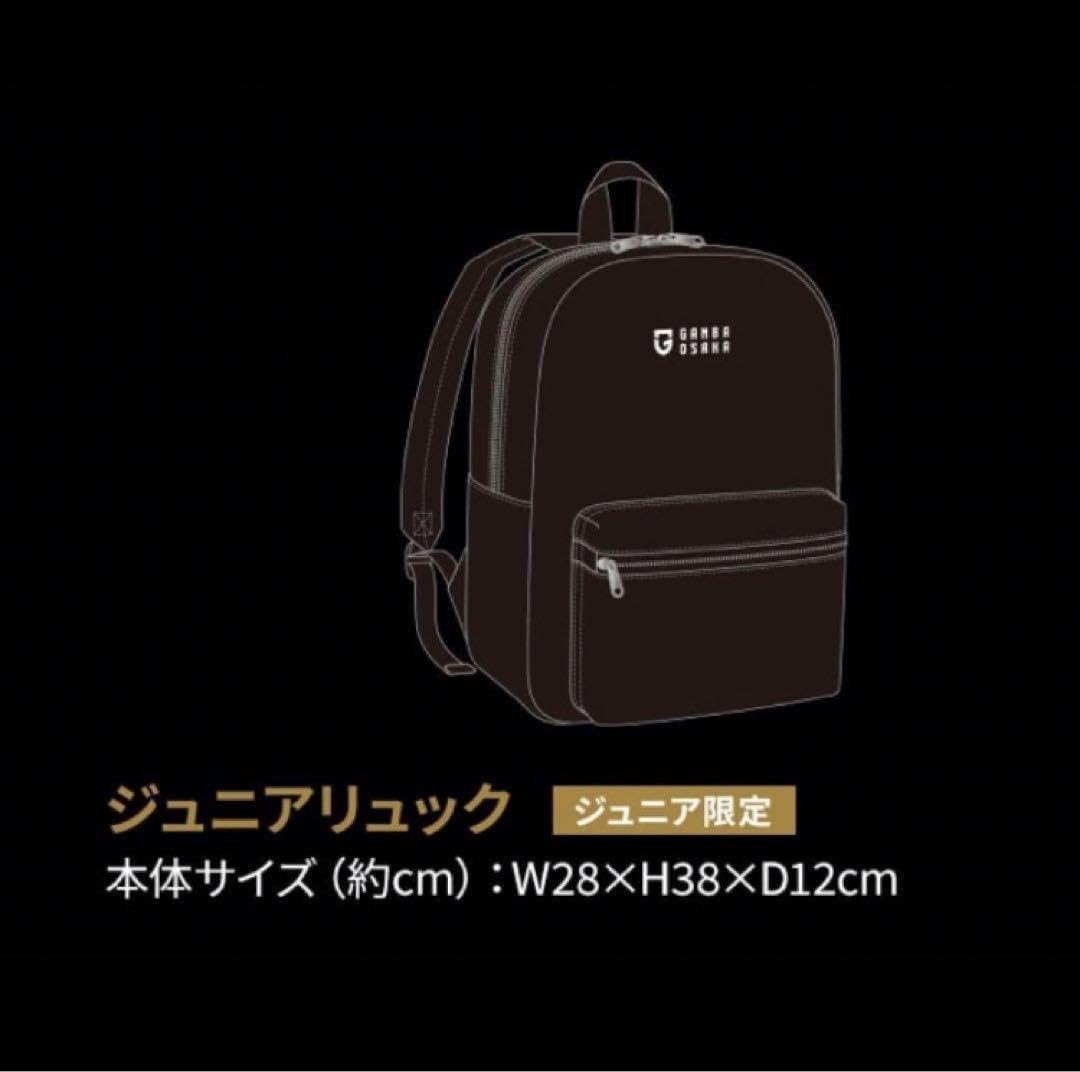 ガンバ大阪選手モデルリュックサック(ファンクラブプレミアムメンバー