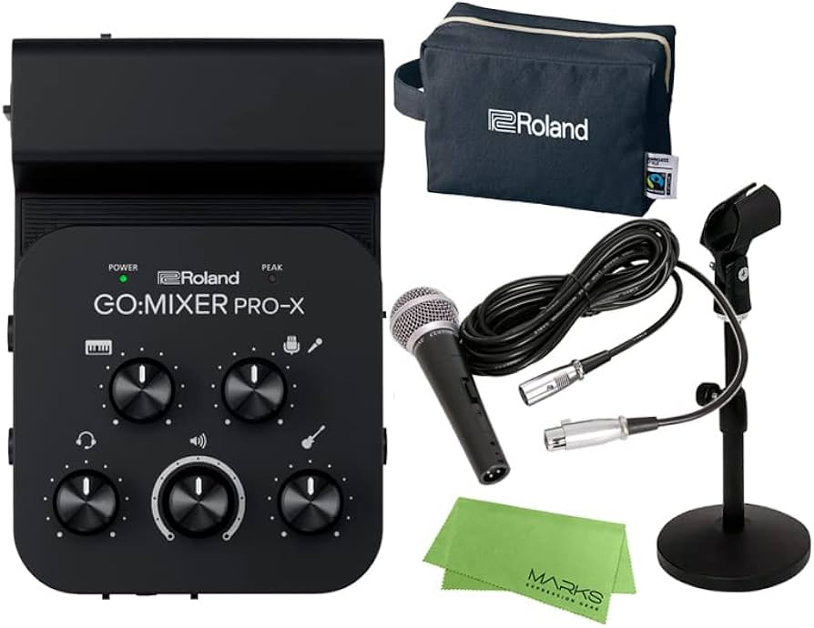 Amazon.co.jp: Roland ローランド GO:MIXER PRO-X + ダイナミック