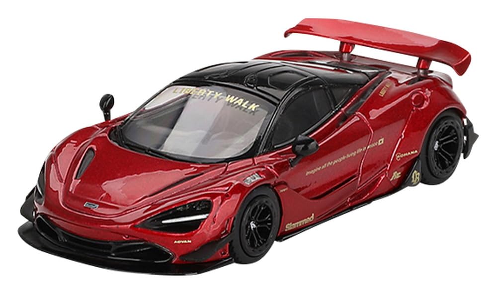 Amazon | MINI GT 1/64 マクラーレン 720S LB☆Works ジェムレッド (右