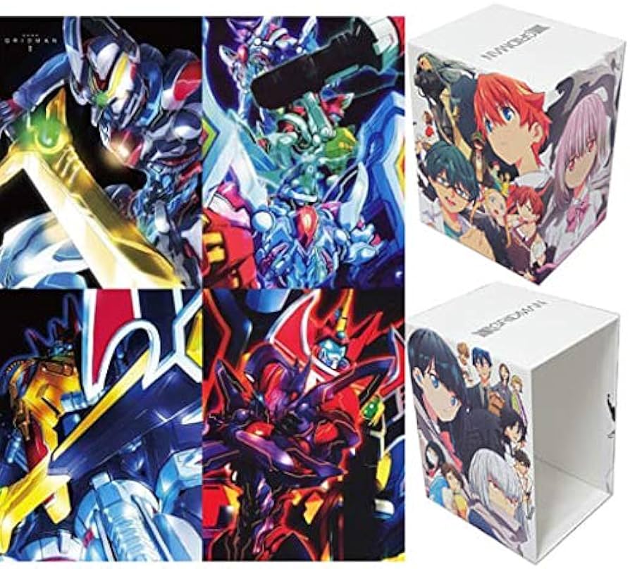 Amazon.co.jp: 【Blu-ray】SSSS.GRIDMAN 全4巻セット 全巻収納BOX付き