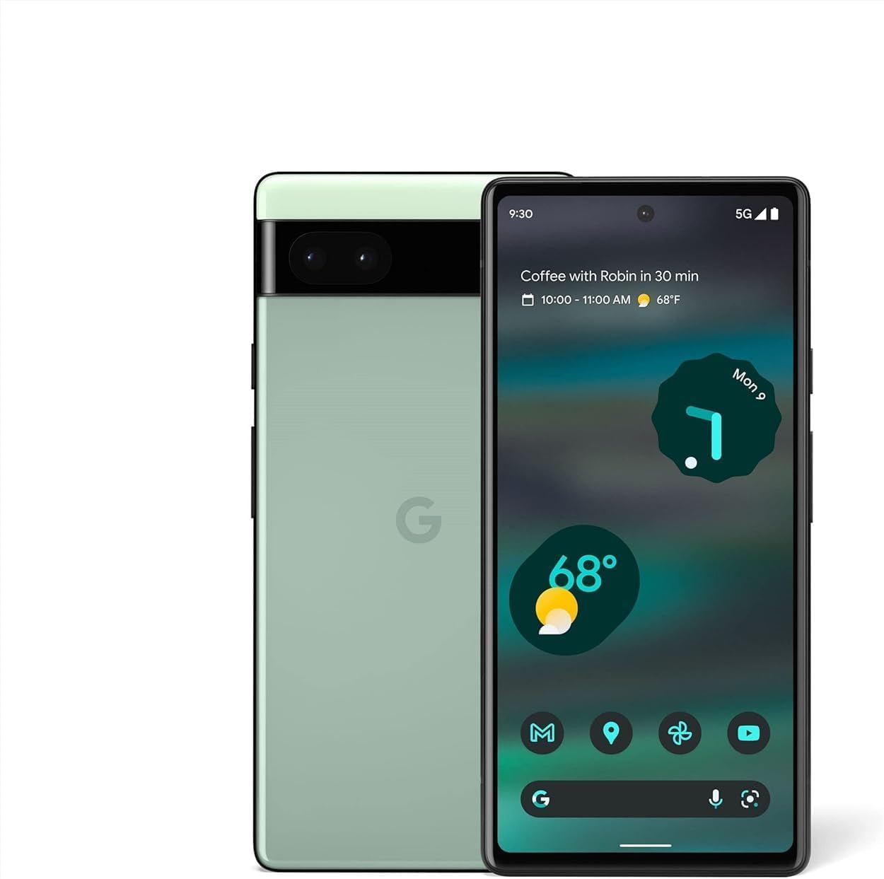Amazon.com: Google Pixel 6a for Verizon 5G UW 128GB Sage Green