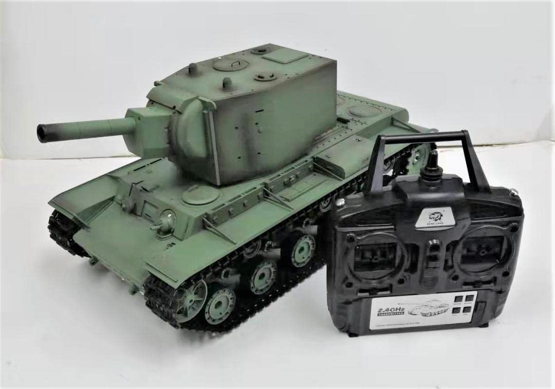 Henglong 1/16 戦車 ラジコン ソビエト連邦 KV-II ギガント Amazon.co
