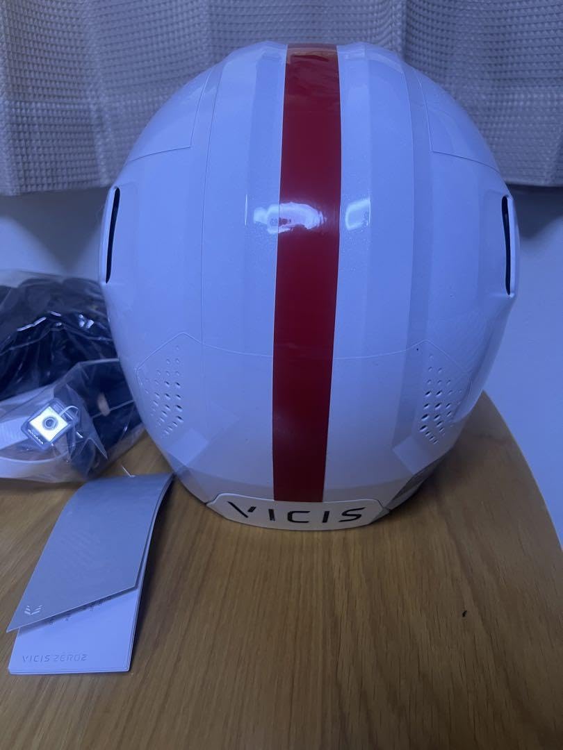 Amazon.co.jp: VICIS アメフト ヘルメット Lサイズ ホワイト 赤