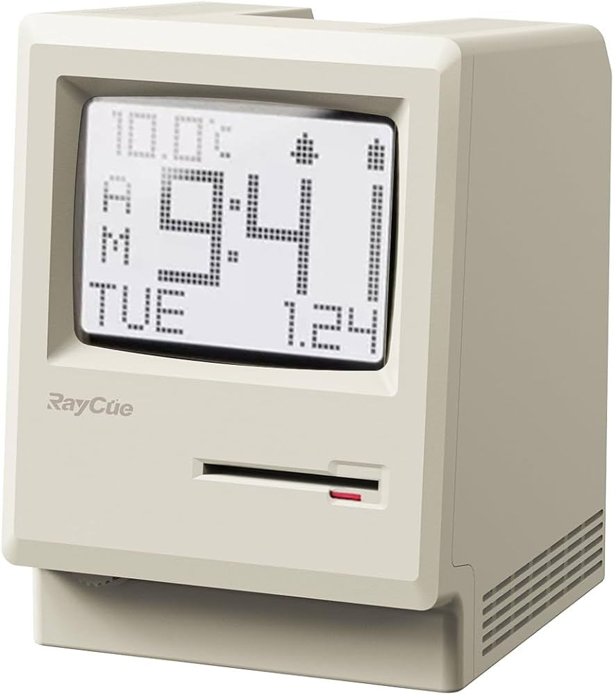 Amazon.co.jp: 1984レトロデザイン デジタル時計｜目覚まし時計