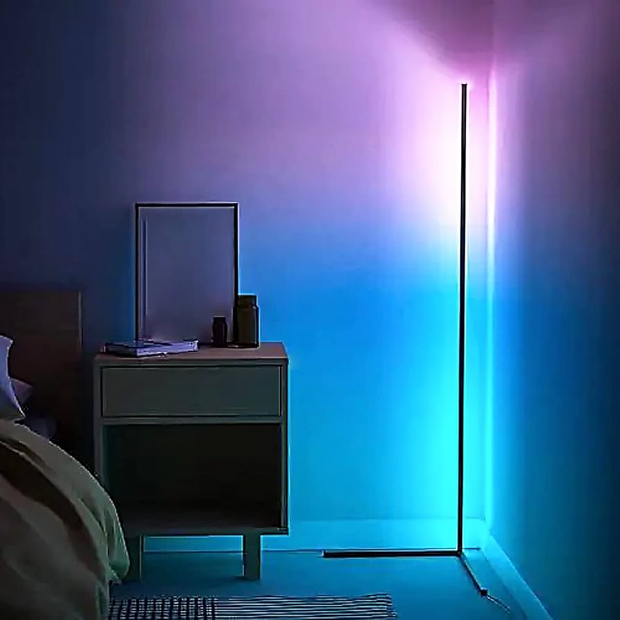 Amazon.co.jp : RGB 変色 フロアランプ 調光可能 フロアライト 北欧風