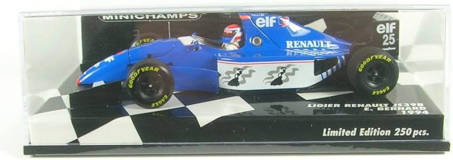 Amazon | ミニチャンプス 1/43 リジェ ルノー JS39B エリック