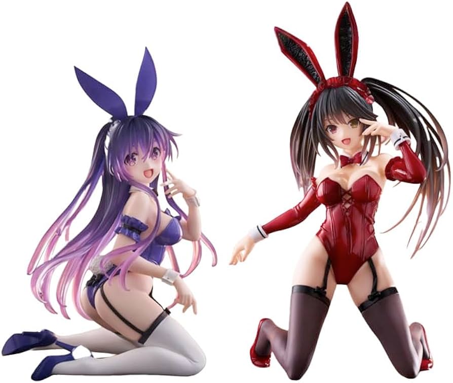 Amazon.co.jp: 時崎狂三 & 夜刀神十香 フィギュア バニー ver. Desktop