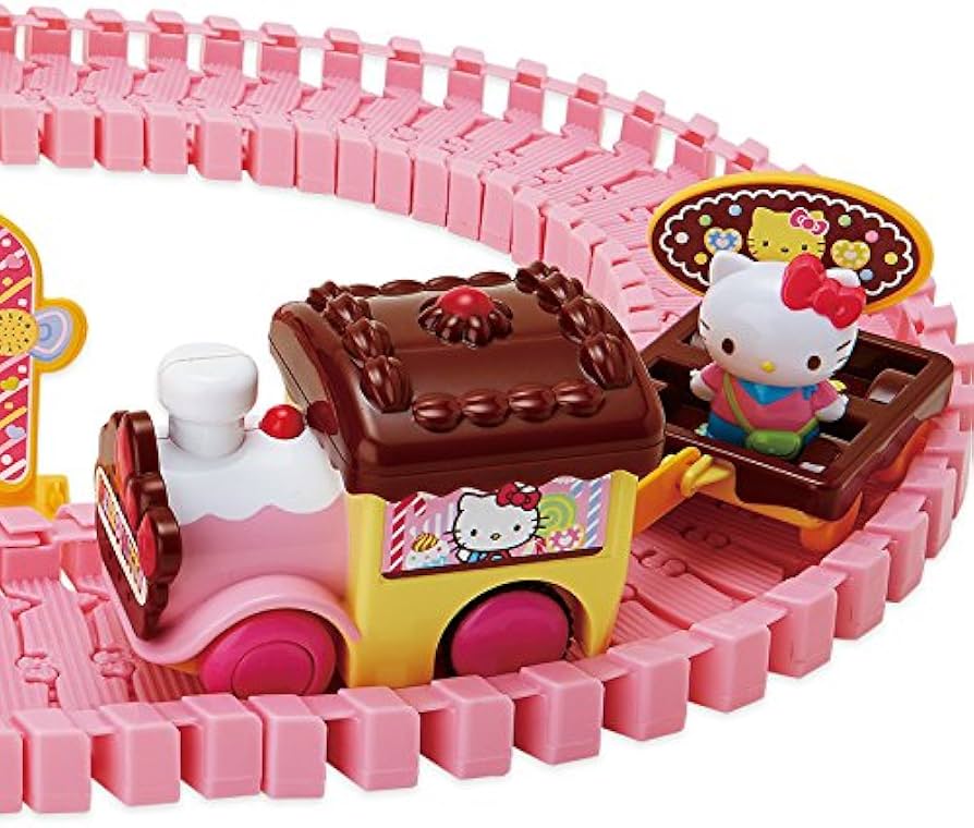 Amazon | サンリオ(SANRIO) ハローキティ トレインセット | 鉄道雑貨