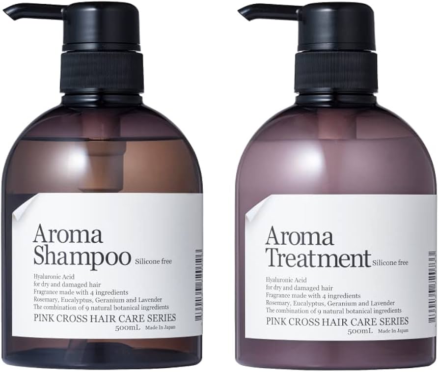 Amazon | ピンククロス アロマ シャンプー & トリートメント セット 各