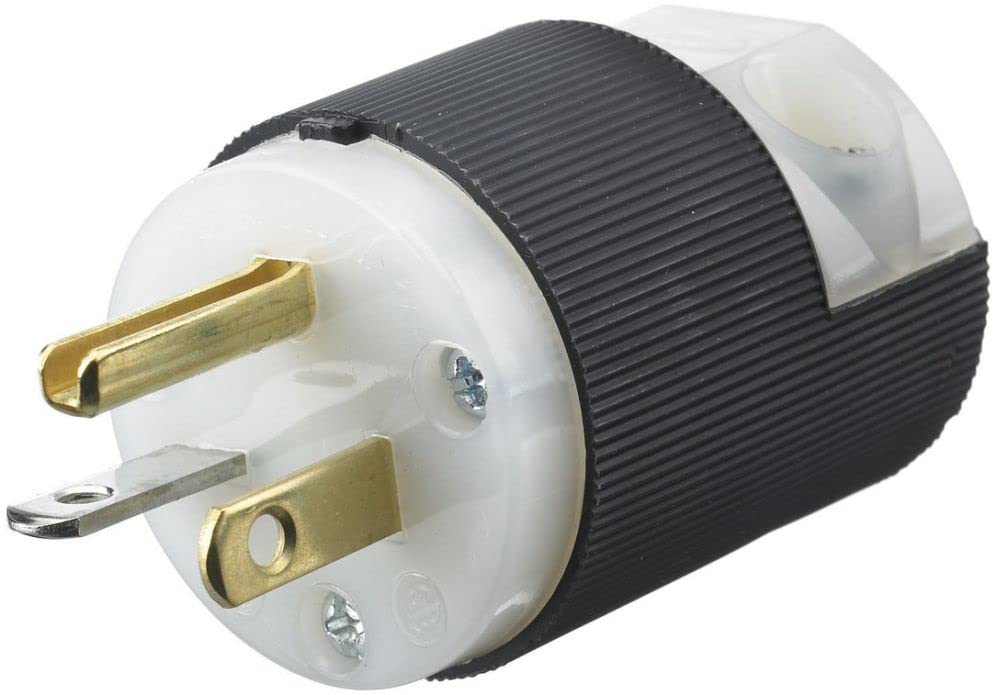 HUBBELL 5366C NEMA 5-20P, 125V, 20A, DEAD FRONT PLUG - Amazon.com