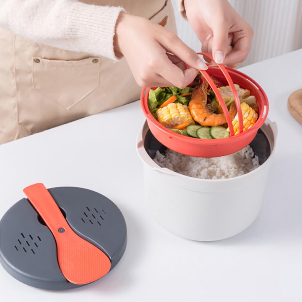 Amazon.com: Microwave Rice Cooker Steamer, Microwave Pasta Cooker