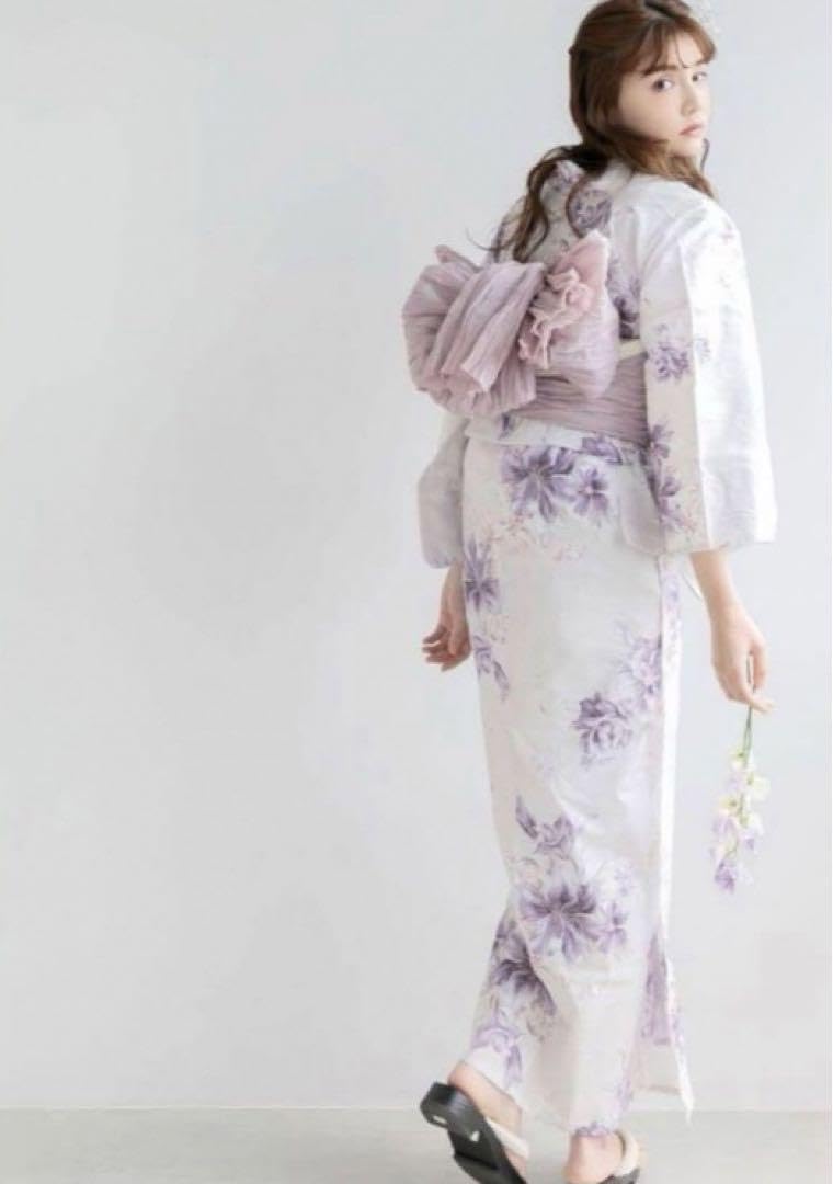 Dita 浴衣うたかたの月下美人（浴衣.帯） Dita 浴衣うたかたの月下美人