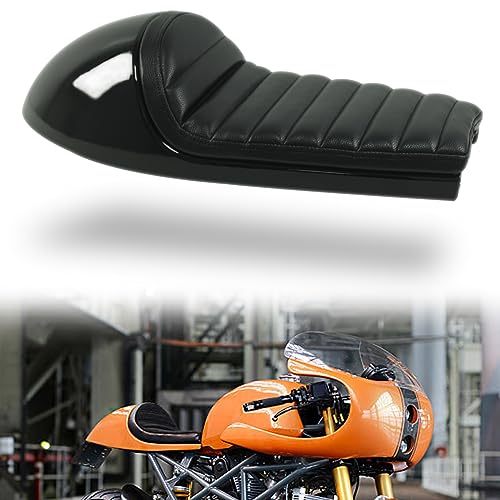 Amazon | DKMOTORK 0391 オートバイハンプカフェレーサーシート オール