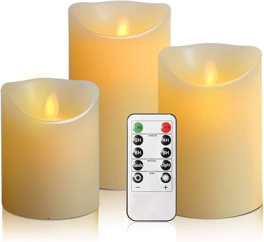 Amazon.co.jp : AnnTec LEDキャンドルライト ロウソク 本物の炎のよう