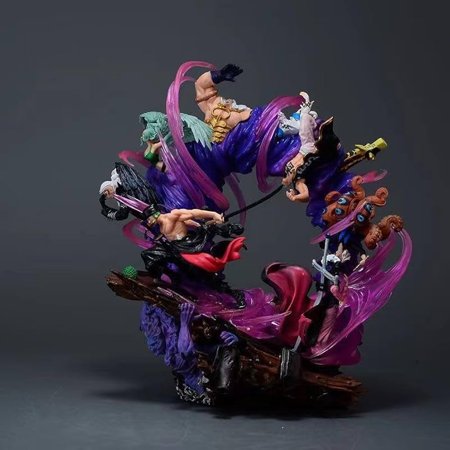 Amazon | ワンピースGK皇副閻魔島LS王座ゾロ24センチアニメ彫刻pvc