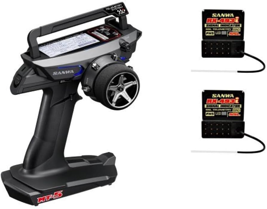 Amazon | SANWA MT-5 RX-493i/PC Wレシーバー SSL 101A32603B