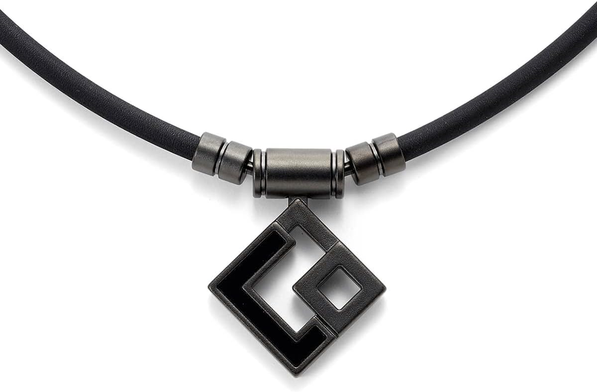 Amazon.co.jp: [コラントッテ] 磁気ネックレス TAO AURA マットブラック 3L