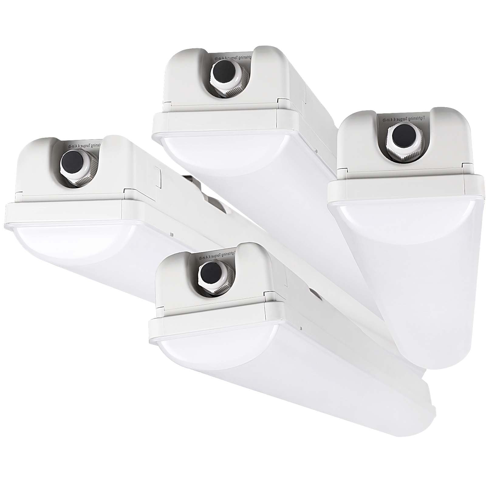 LEONLITE 4FT LED Vapor Tight Light Fixture, 70W 9000LM Shop