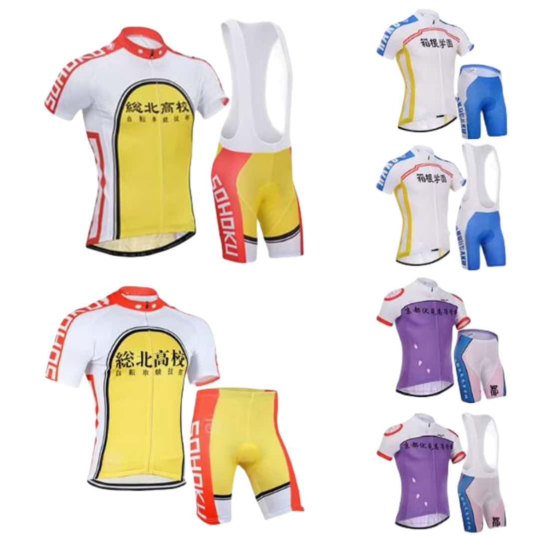 Amazon.co.jp: サイクルジャージ 弱虫ペダル コスプレ衣装 総北高校