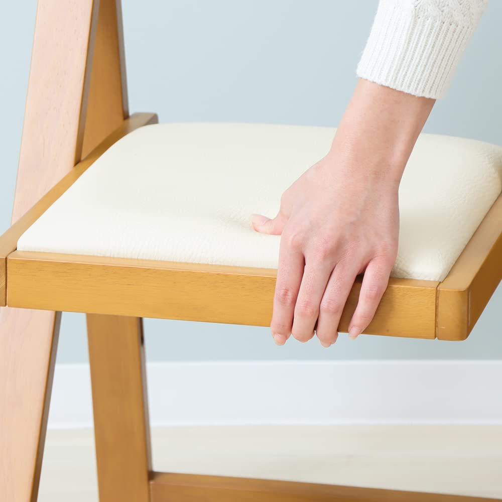 Amazon.co.jp: ヤマソロ デスク チェアセット 木製 折りたたみデスク