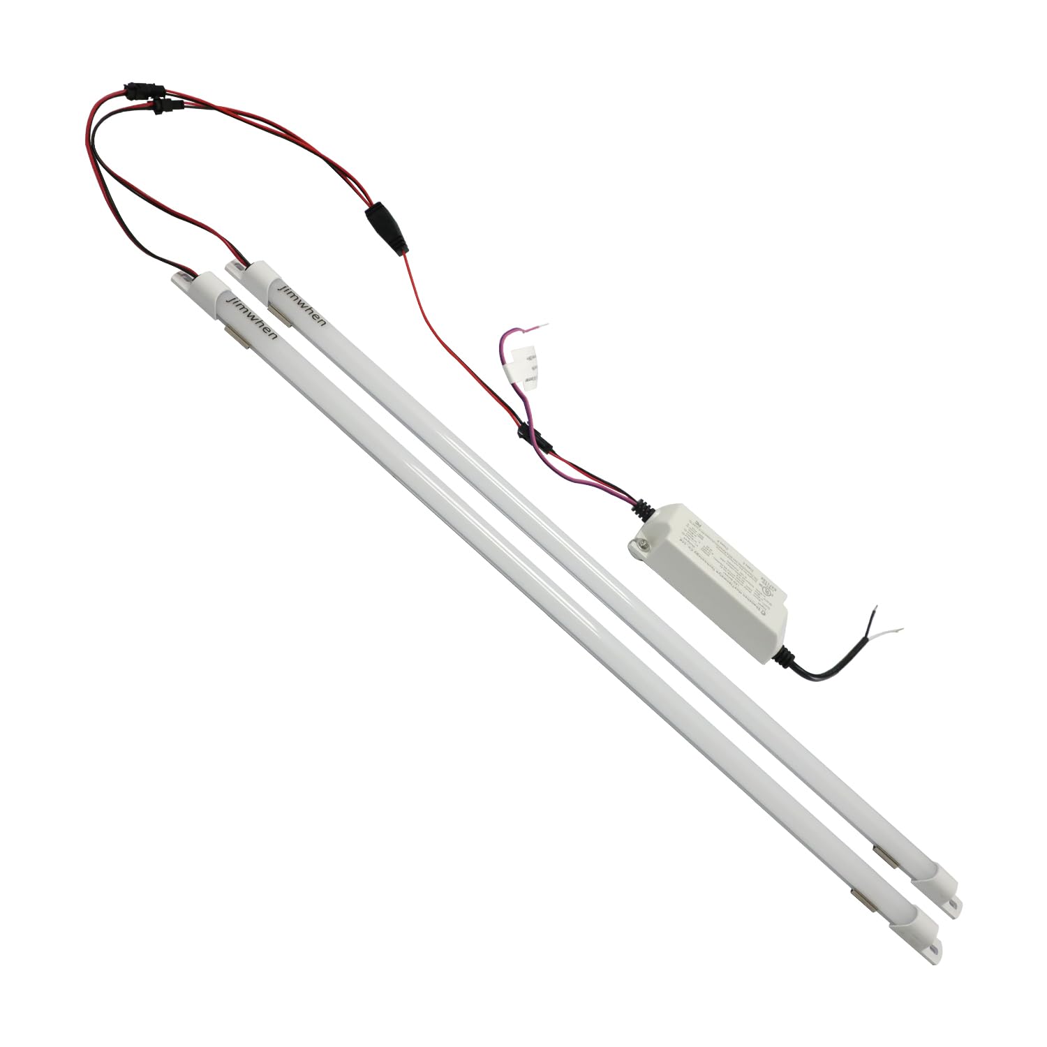 jimwhen Magnetic Mount 2FT LED Retrofit Kit,18W 2x2 FT (1 Driver&2
