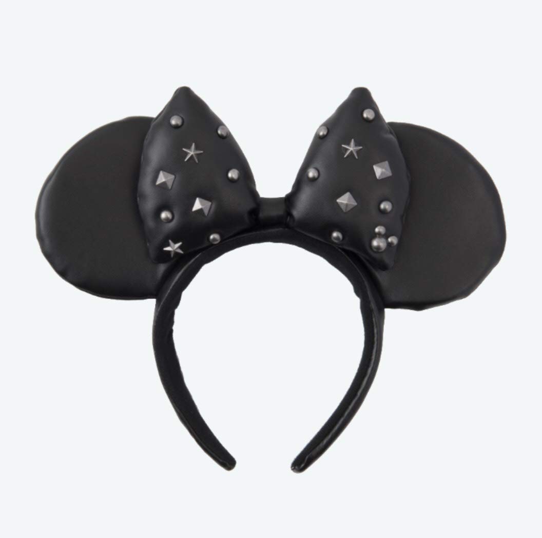 Amazon.co.jp: ミニー カチューシャ リボン（レーザー風 スタッズ付き