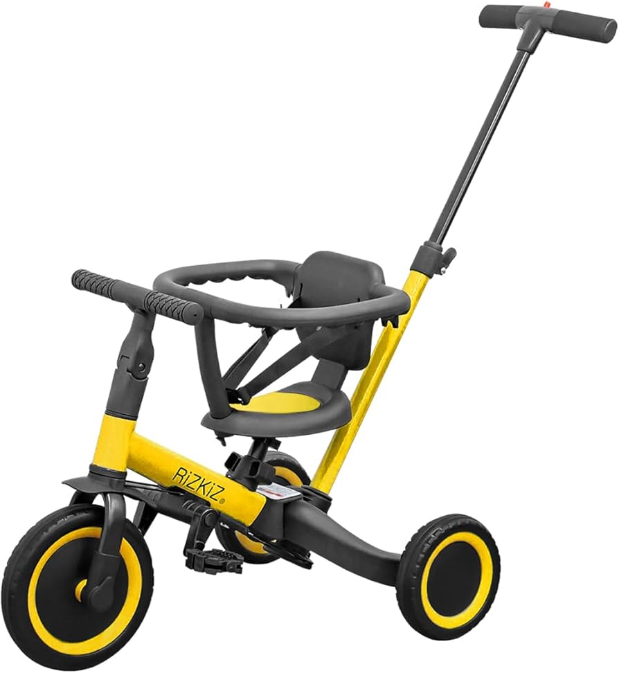 Amazon.co.jp: RiZKiZ 三輪車 4in1 ランニング バイク 折りたたみ