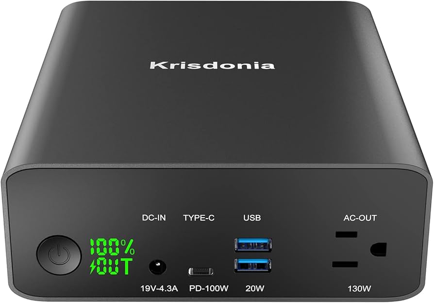 Amazon | Krisdonia ポータブル電源 80000mAh 大容量 モバイル