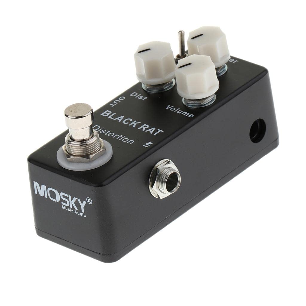 Amazon.com: Black Rat Distortion Guitar Effect Pedal for Electric