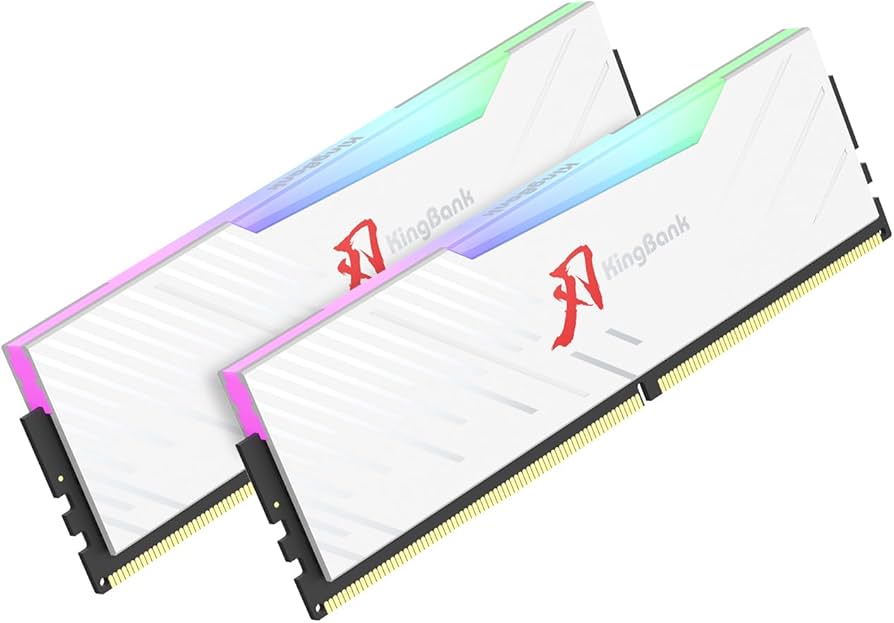 Amazon.co.jp: KingBank RGBコンピューターデスクトップメモリRAM DDR5