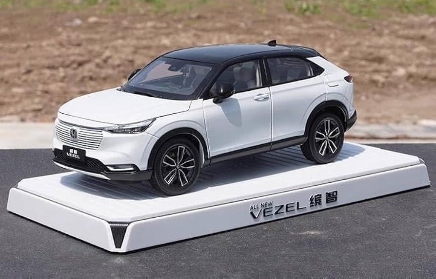 Amazon | ミニカー 1/18 ホンダ ヴェゼル VEZEL 2023 ホワイト