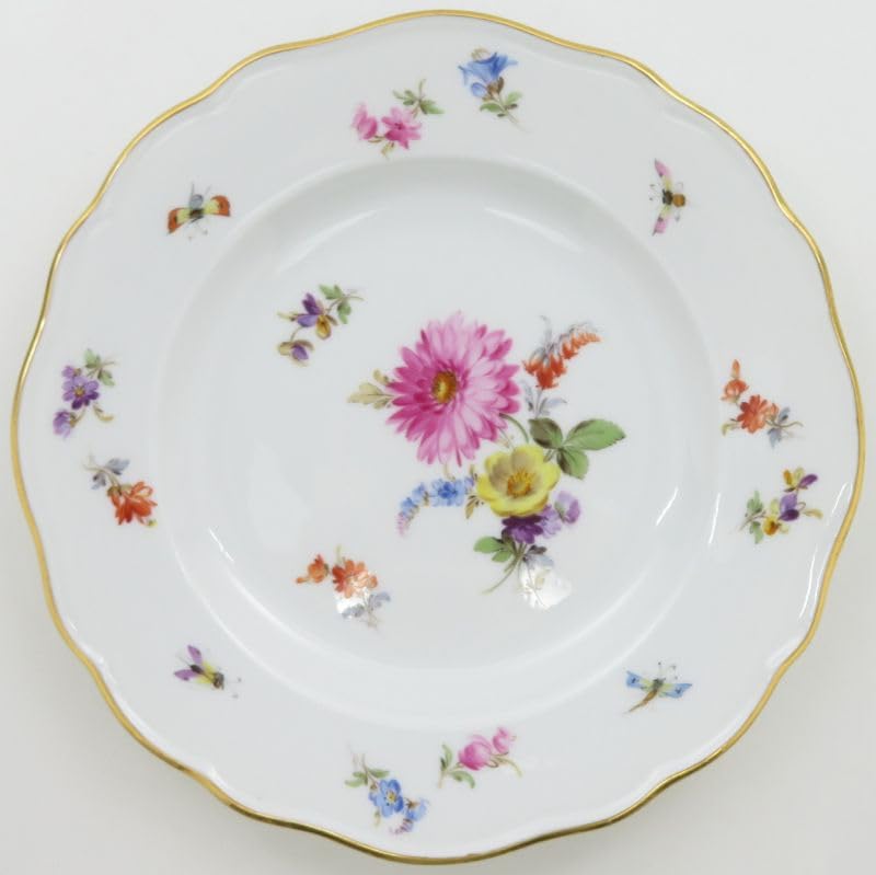 Amazon.co.jp: マイセン プレート□ベーシックフラワー ブーケ 五つ花