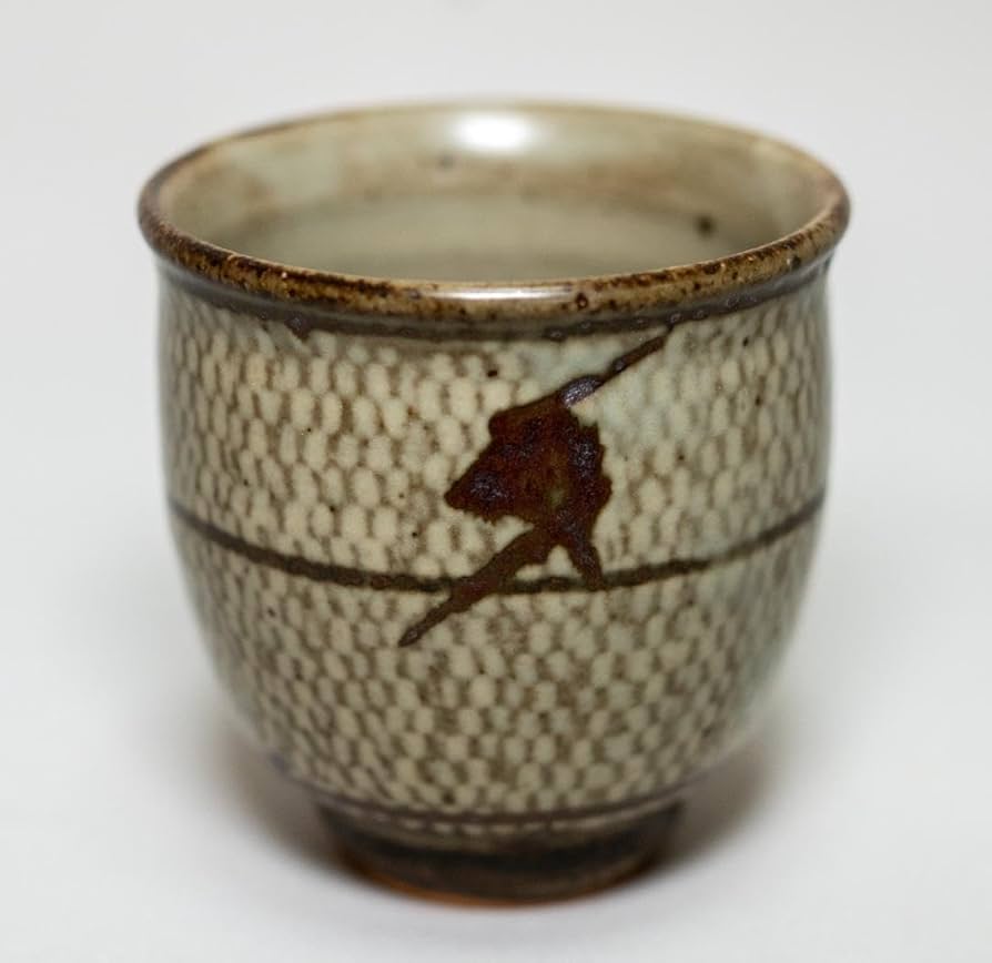 人間国宝 島岡達三 湯呑み 益子焼 民藝 Yahoo!オークション - 【人間